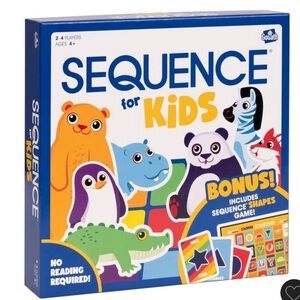 Goliath SEQUENCE for Kids Board Game, christmas toys, holiday game